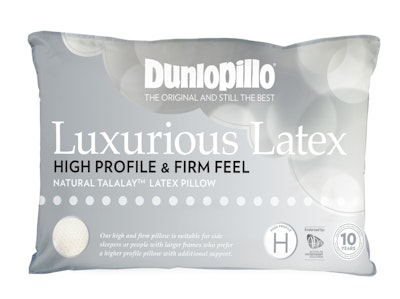Dunlopillo Luxurious Latex Pillow High Profile and Firm Feel