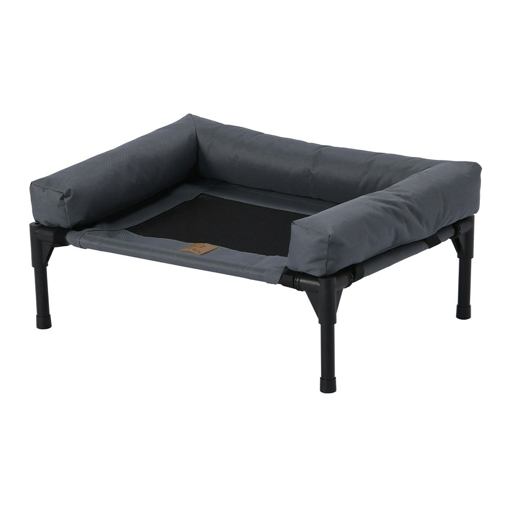 Charlie's Trampoline Bolster Sofa Pet Bed Grey 3