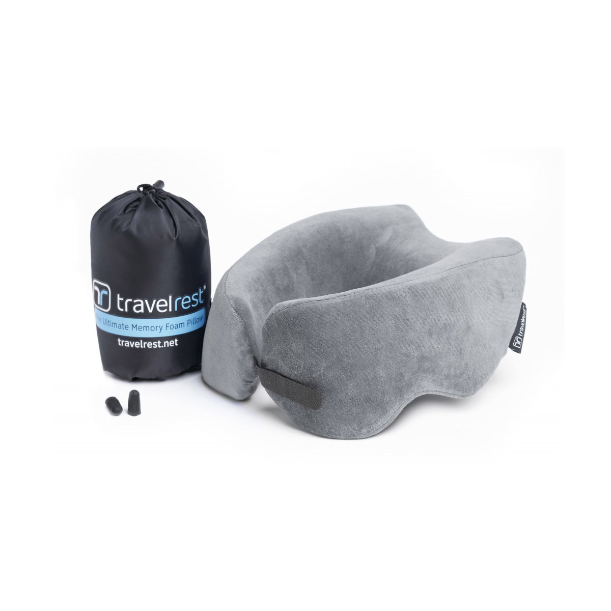 Travelrest nest ultimate 2025 memory foam travel pillow