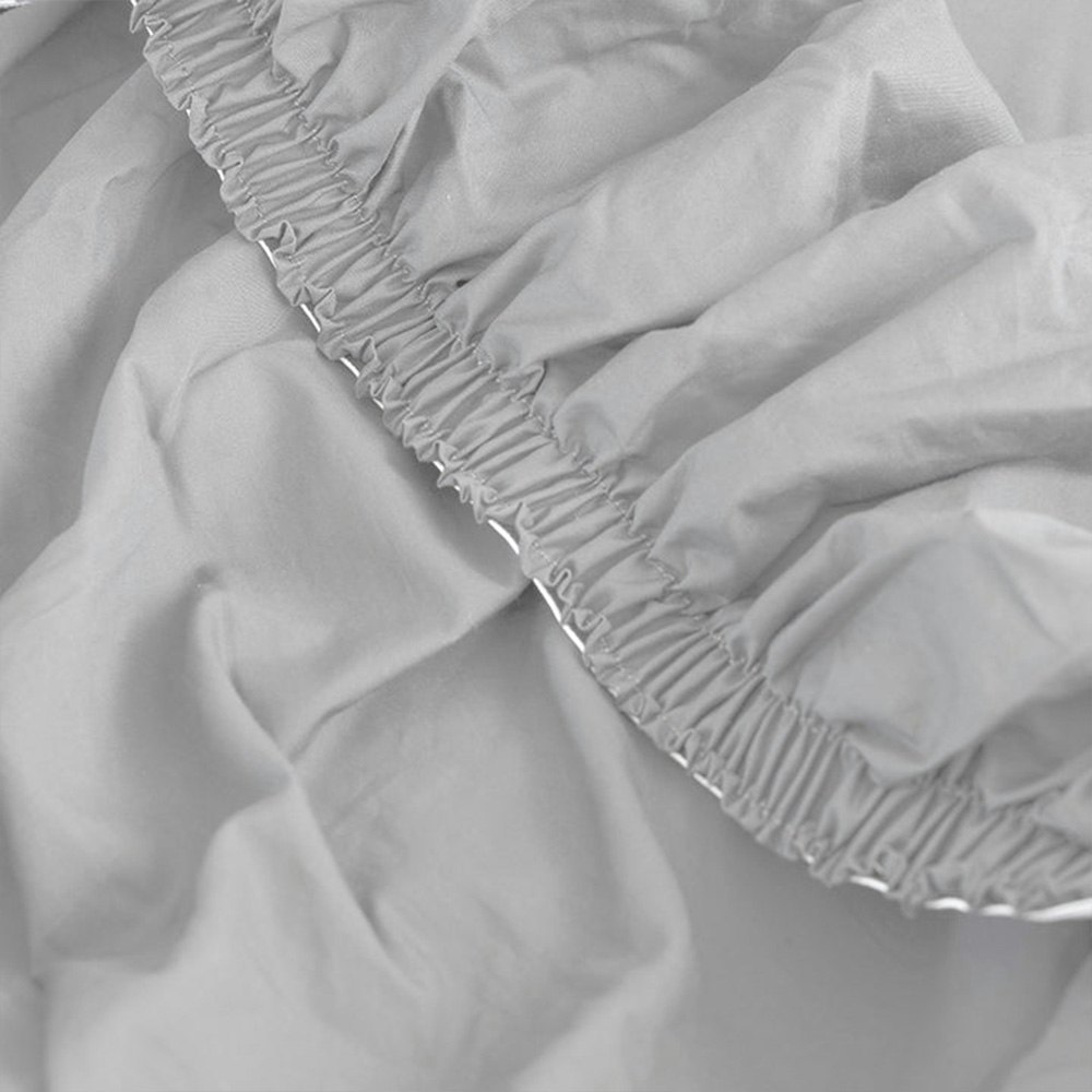 Bambury 250 Thread Count Tru Fit Sheet Set Silver 4