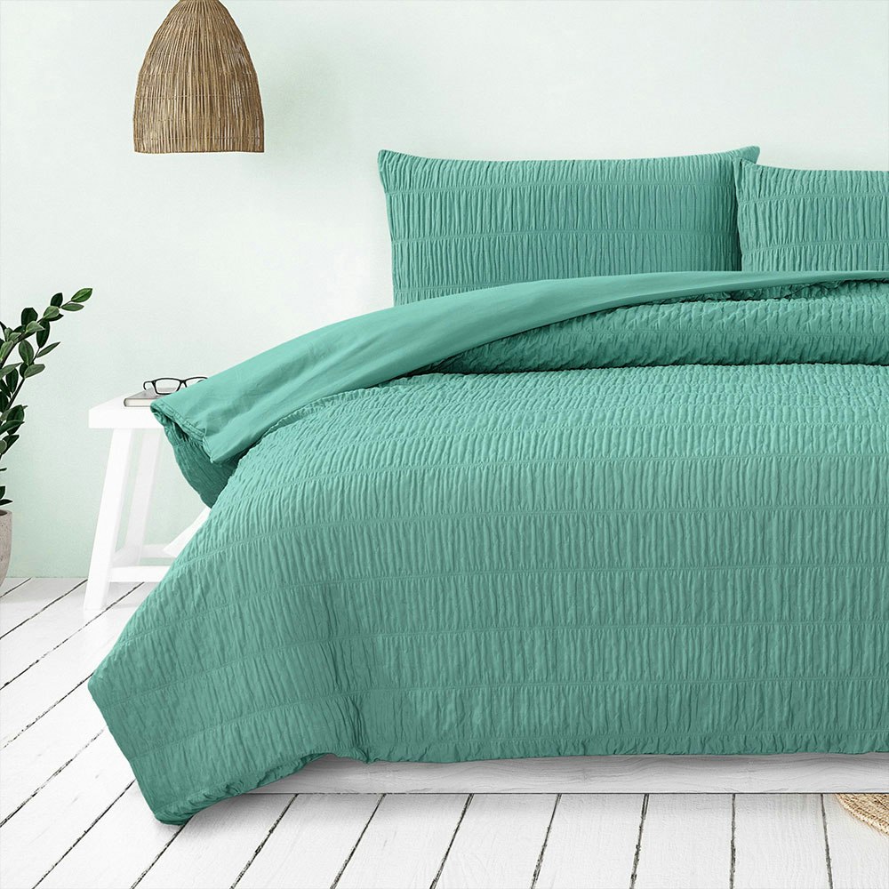 Ardor Boudoir Tuscan Ruched Microfibre Quilt Cover Set 2
