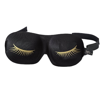Bucky Ultralight Contoured Sleep Mask Gold Eyelashes Thumbnail