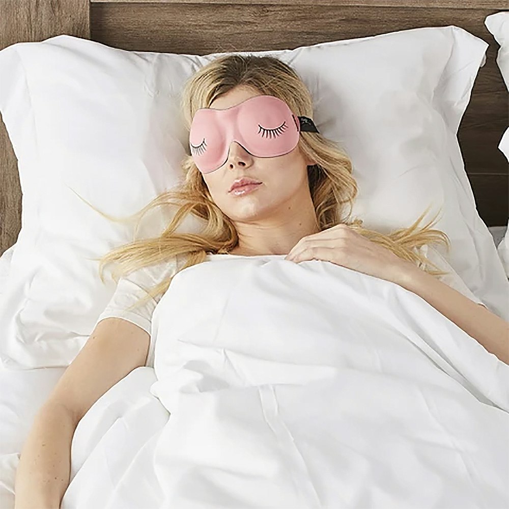 Bucky Ultralight Contoured Sleep Mask-Eyelash Strawberry Lifestyle