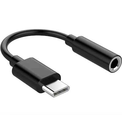 USB Type C to 3.5 mm Headphone Jack Adapter