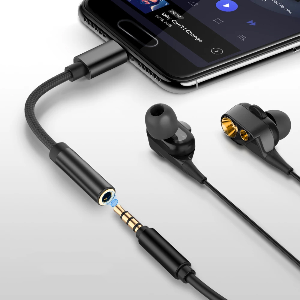 Usb type c on sale headphones vs 3.5 mm