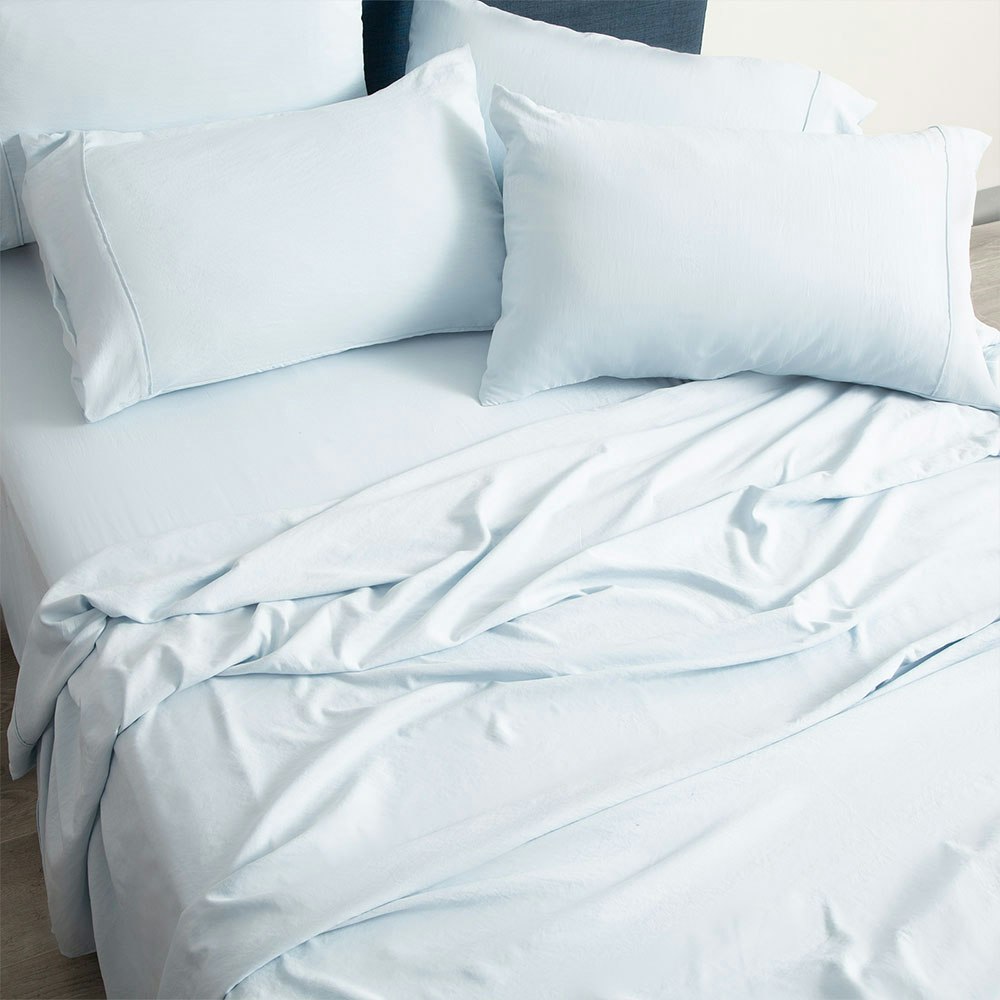 Ddecor Microfibre Sheet Set Blue 2