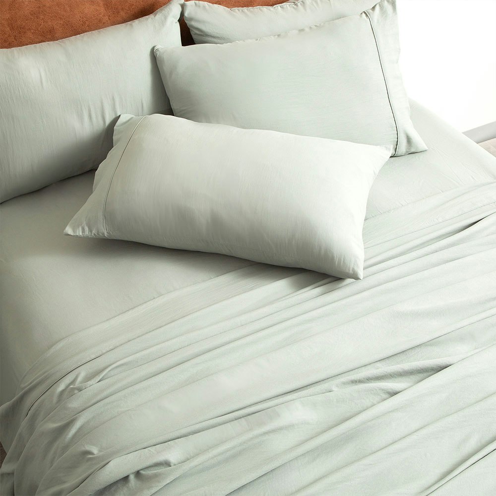 Ddecor Microfibre Sheet Set Sage 2