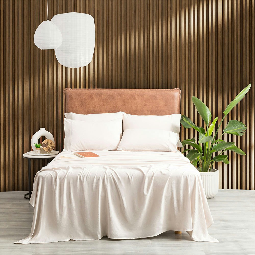 Ddecor Microfibre Sheet Set Sand