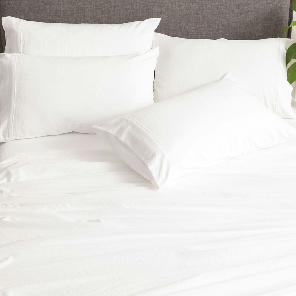 Ddecor Microfibre Sheet Set White 2
