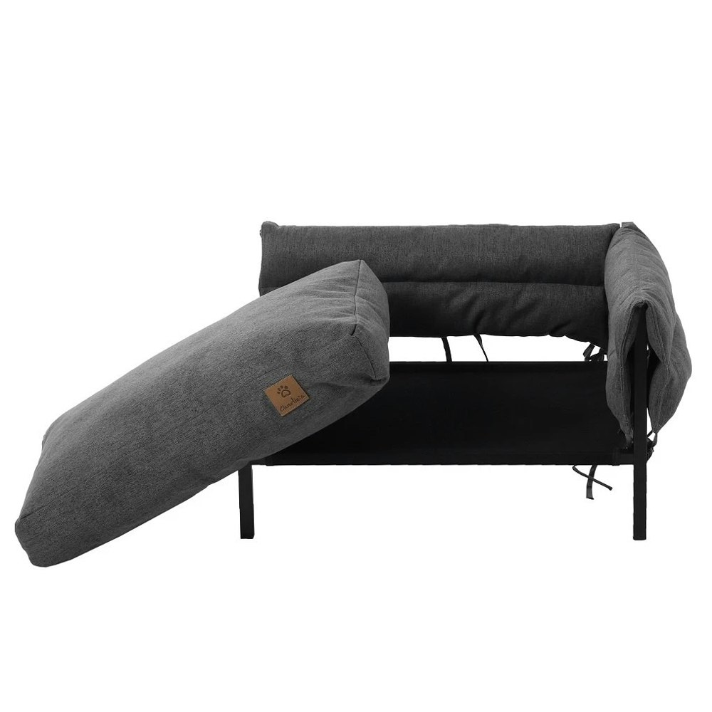 Charlie's Pet VIP Luxury Elevated Corner Sofa Pet Bed 2