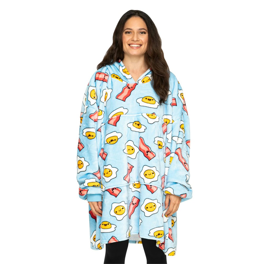UGGOWEAR Giant Hoodie Wakey Wakey Blue