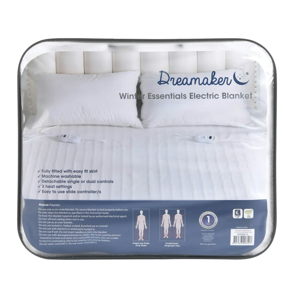 Dreamaker Washable Electric Blanket