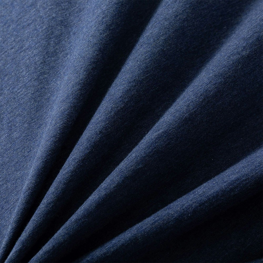 Dreamaker Washed Navy Cotton Jersey Quilt Cover Set 4