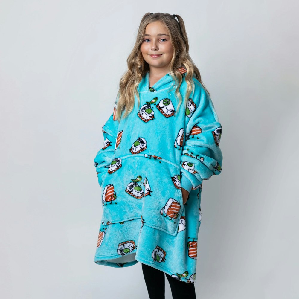 UGGOWEAR Giant Hoodie Wassup'b Teal