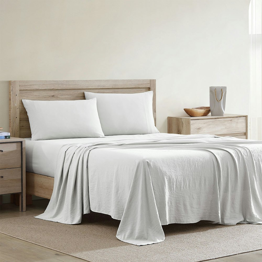 Ardor Boudoir Soft Touch Waterproof Sheet Set White