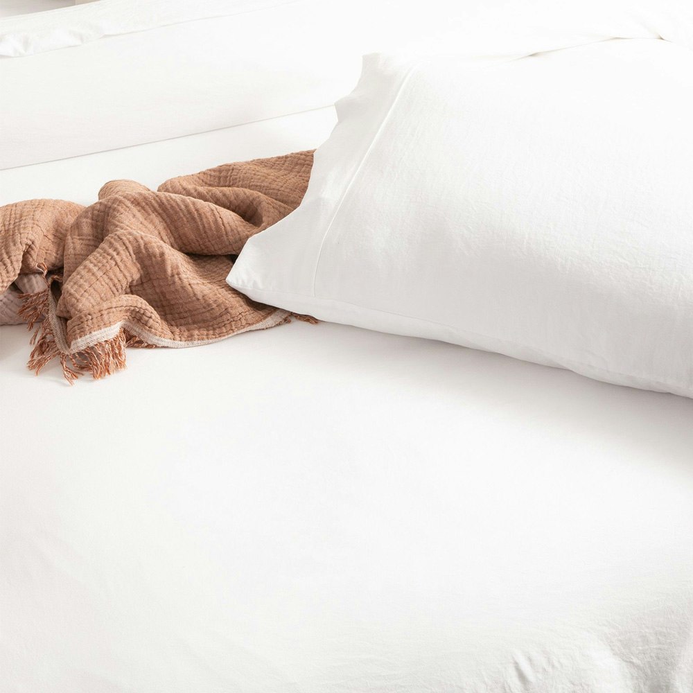 Ddecor Home Ultra Plush Vintage Washed Microfiber Quilt Cover Set