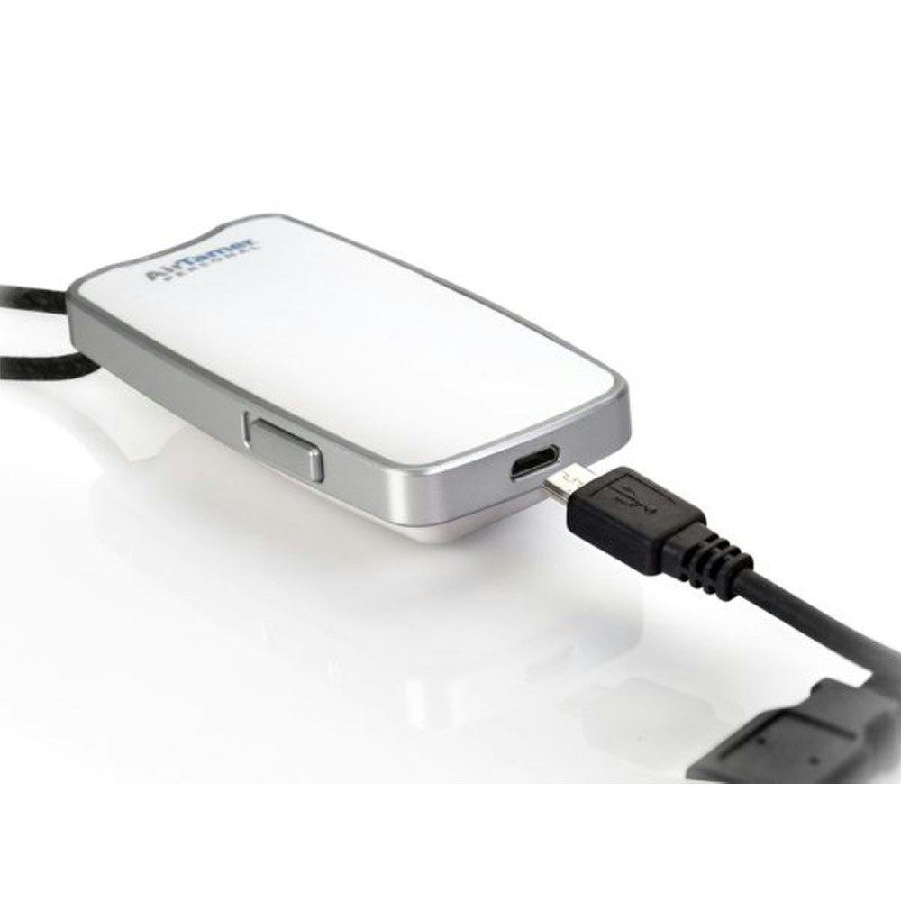 FilterStream AirTamer Travel Ionic Rechargeable Portable Air Purifier A310 USB Cable White