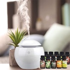 Sphere Aromatherapy Diffuser with Essential Oils Base Image