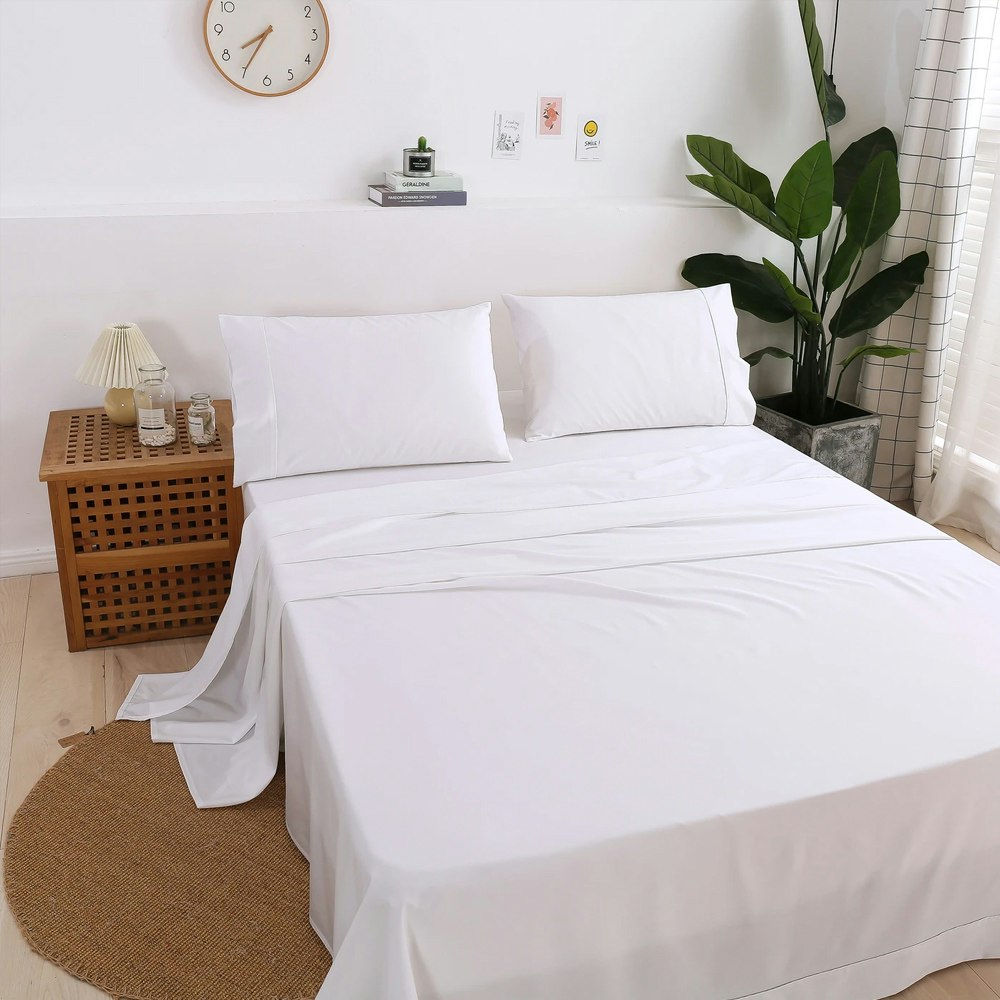 Serene 400TC Bamboo Cotton Blend Sateen Sheet Set