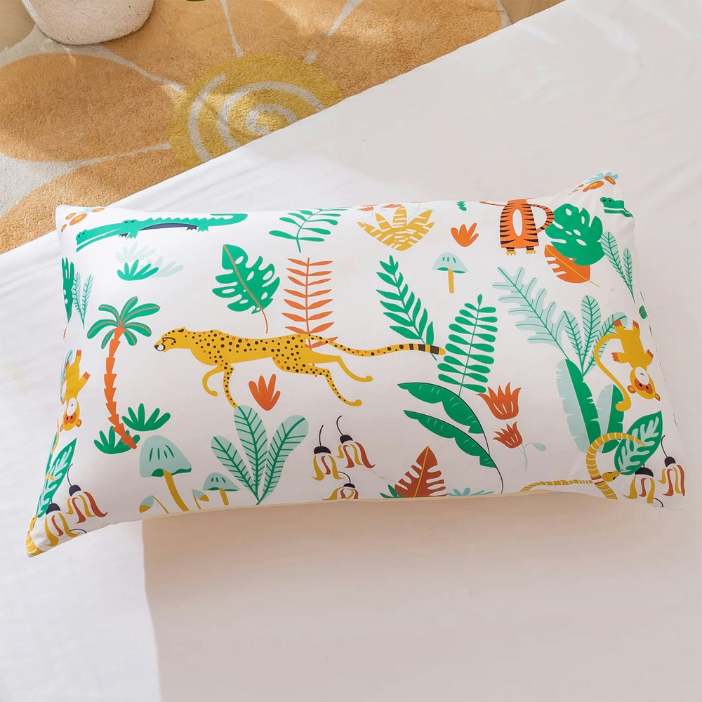 Jack & Ava Wild Jungle Quilt Cover Set