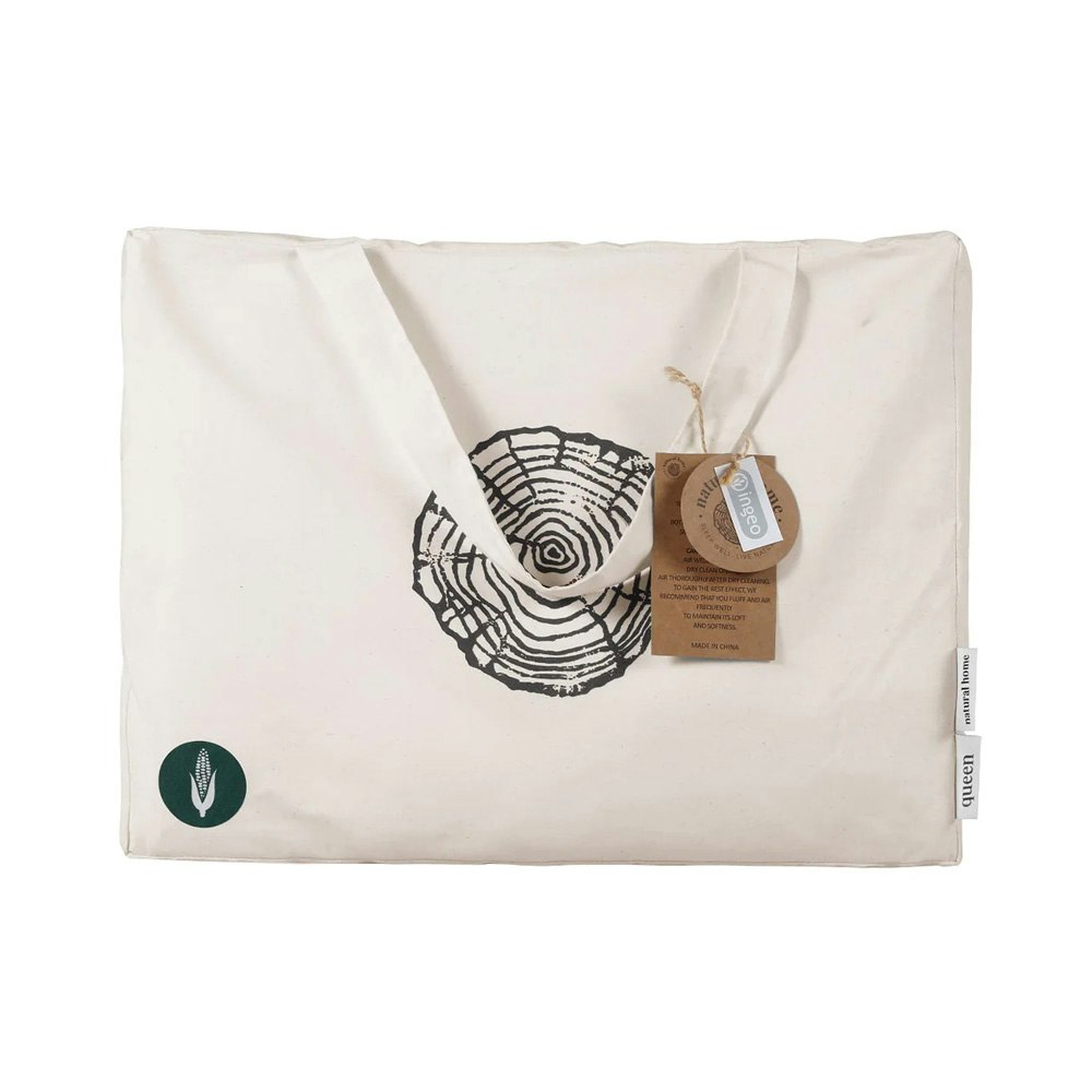 Natural Home Warm Winter Weight Ingeo Cot Quilt 450GSM