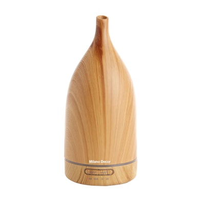 Wood Grain Whisper Ultrasonic Aroma Diffuser