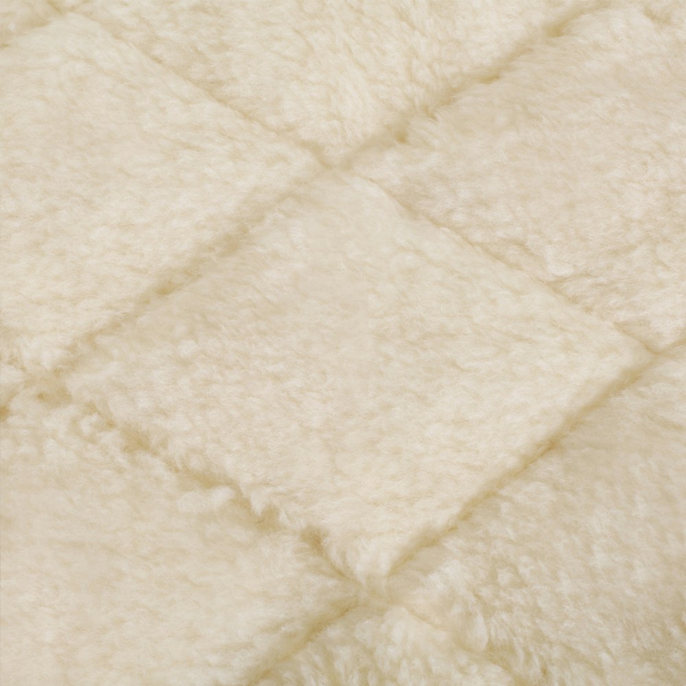 Natural Home All Season Wool Reversible Cot Underlay
