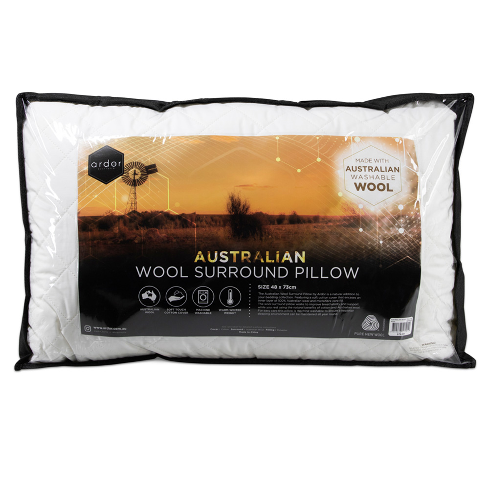 Australian shop wool pillow