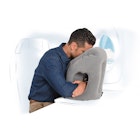 Woollip Inflatable Travel Pillow grey