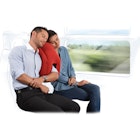 Woollip Inflatable Travel Pillow red