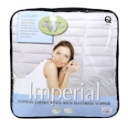 Wooltara Luxury Washable Cotton Japara Wool Rich Mattress Topper Thumbnail