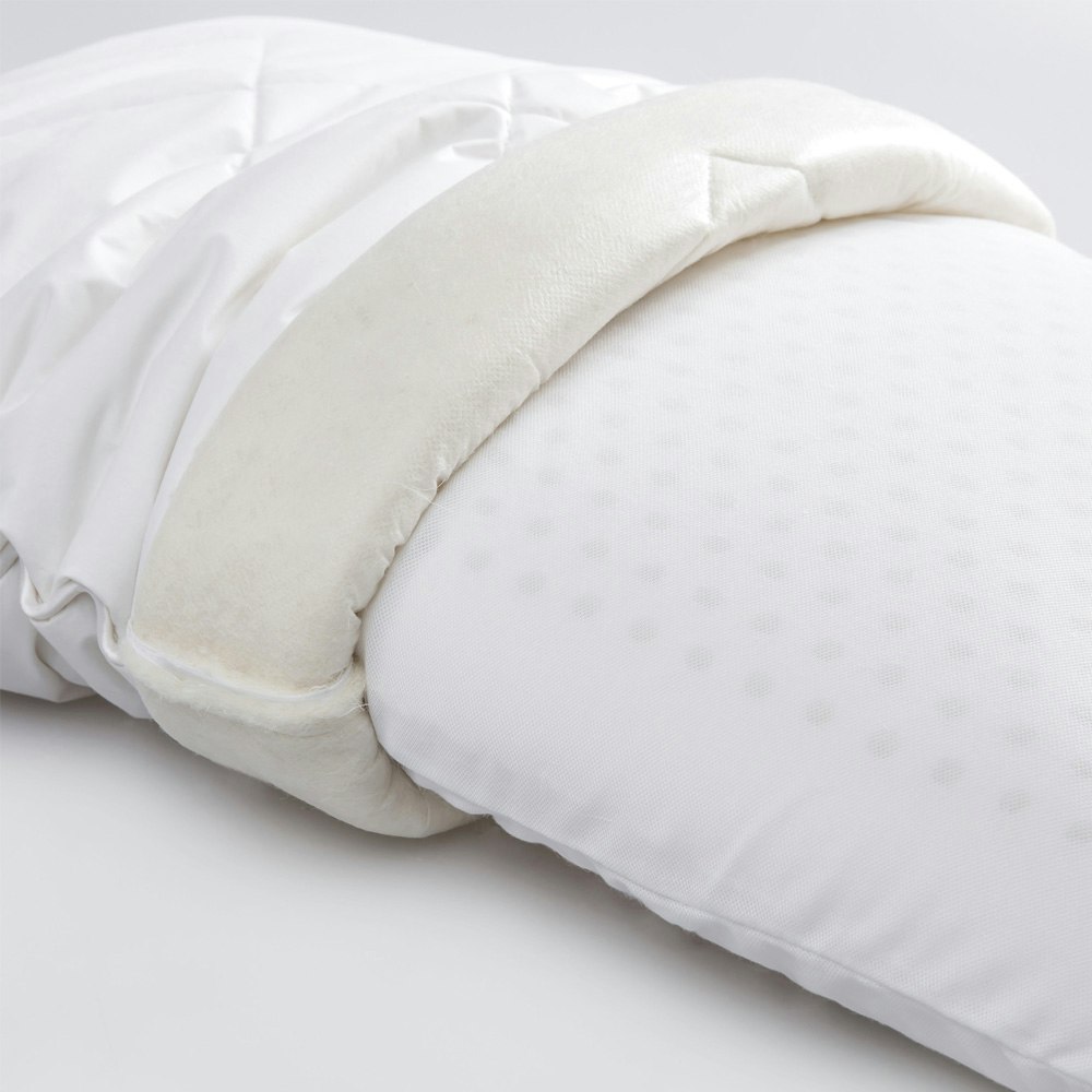 Wooltara Premium Australian Wool Surround Latex Pillow 2