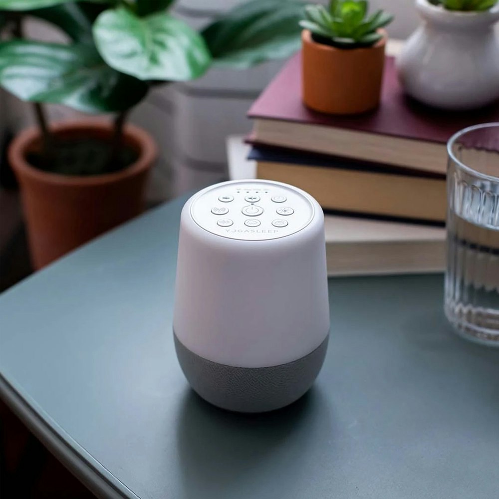 Yogasleep Duet White Noise Machine with Night Light and Wireless Speaker Lifestyle