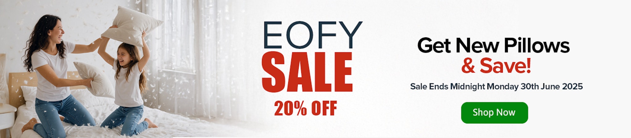 EOFY Sale - Pillows - 20% OFF