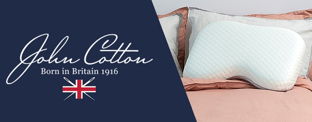 john cotton memory foam pillow