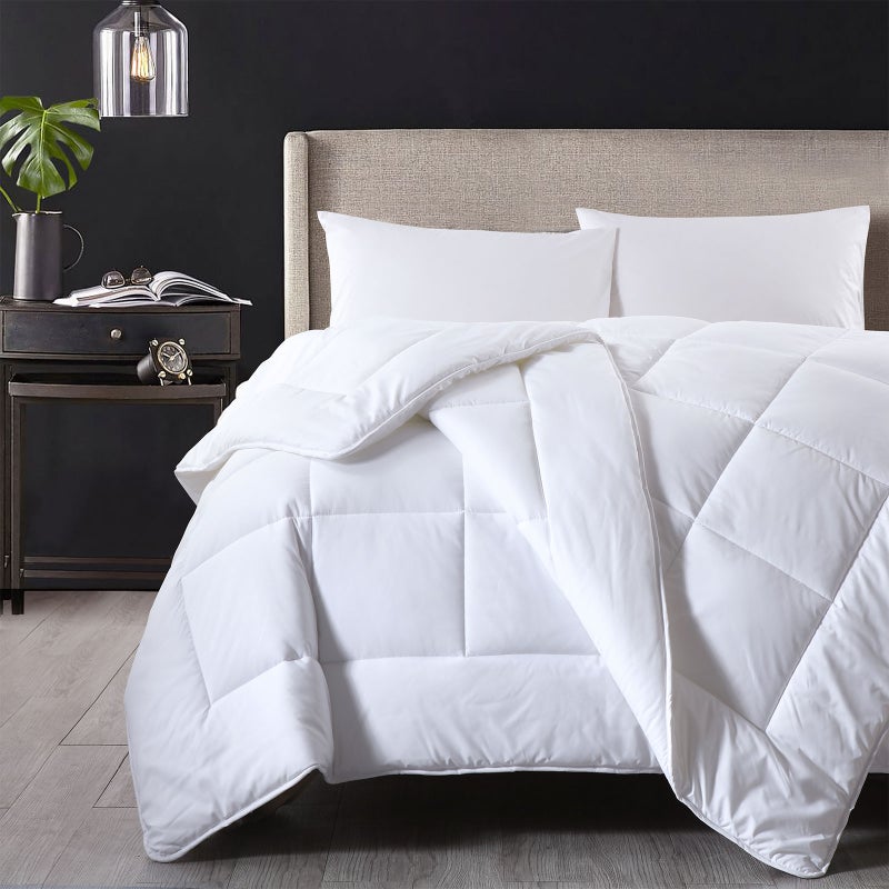 silk cotton blend duvet cover