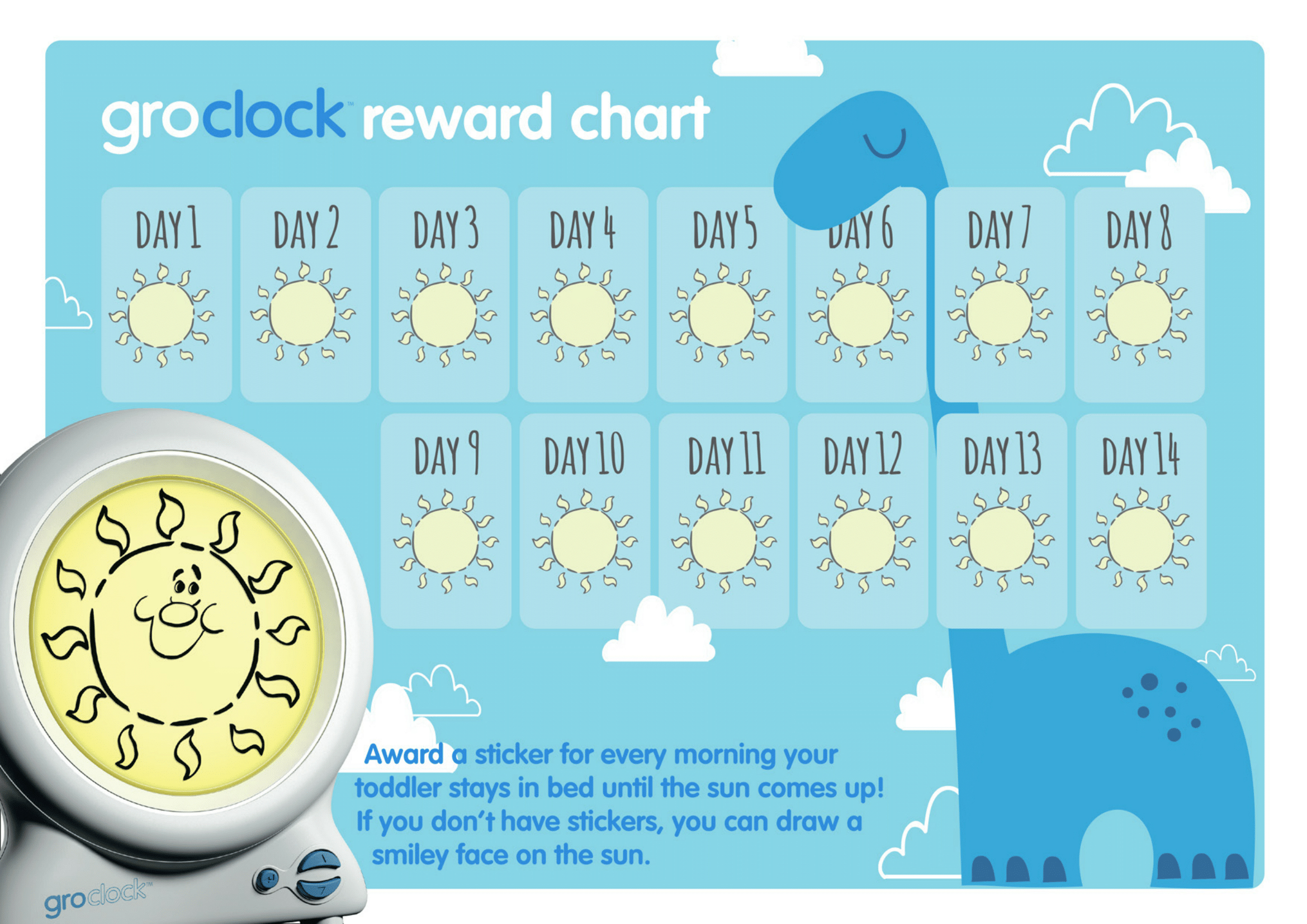 Gro Clock Reward Chart