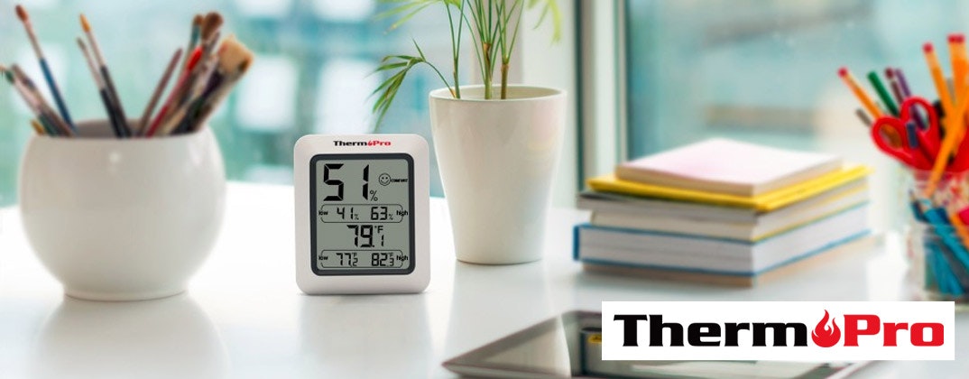 Thermopro Tp50 Digital Hygrometer Indoor Thermometer Room